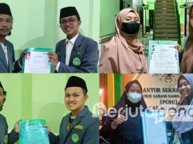 Foto Para Bakal Calon Ketua PC IPNU IPPNU Situbondo saat mendaftarkan diri (BP/Istimewa)