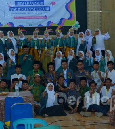 Foto bersama usai Opening KONFERANCAB PAC IPNU IPPNU Besuki (BP/Istimewa)