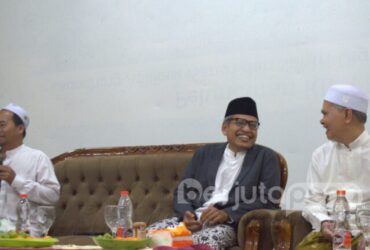 KH. Ulil Abshar Abdalla bersama KH. Afifuddin Muhajir (BP/Istimewa)