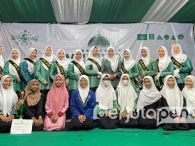 Paduan Suara PAC IPPNU Banyuputih usai Acara Maulid Nabi (BP/Istimewa)