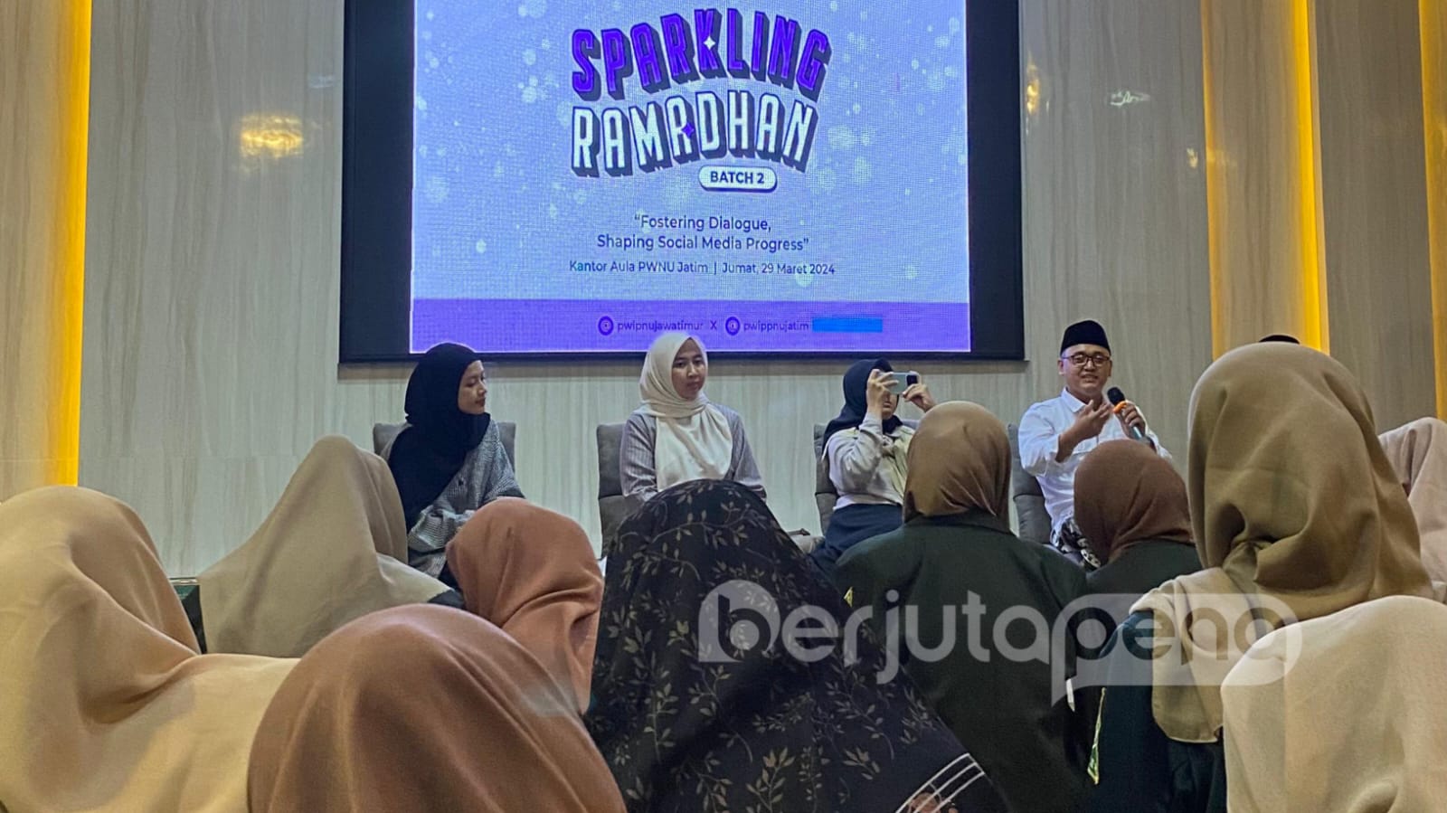 Sparkling Ramadhan Sesi Materi & Diskusi (BP/Istimewa)