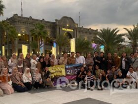 Foto bersama saat Family Gathering (BP/Istimewa)